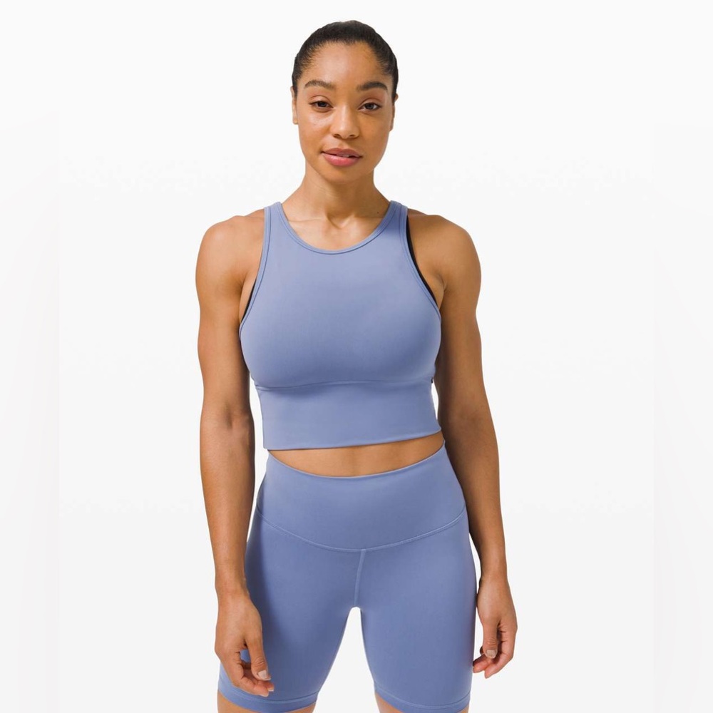 Lululemon Power Pivot Tank *Everlux - Water Drop - 12